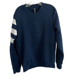 Men's Adidas Volleyball Sweatshirt USA Size Medium Navy